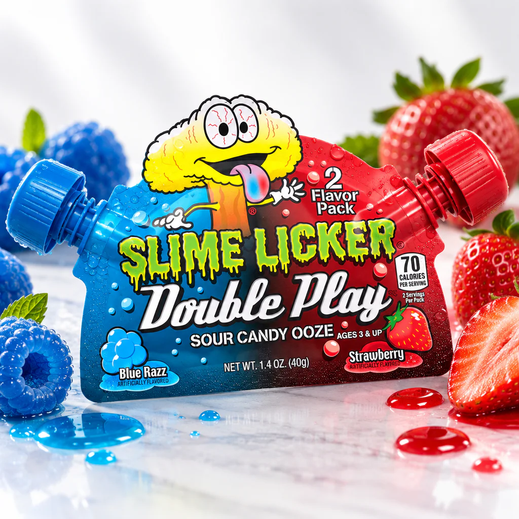 Конфета жидкая Toxic Waste Slim Licker Double Play 40г 1/12 (Пакистан)